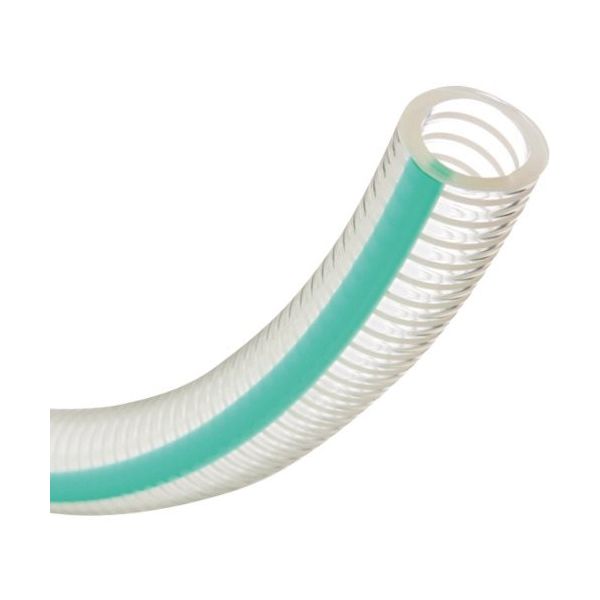 トヨックス 食品用耐熱・耐圧ホース トヨリングFホース 内径19mm×外径26mm 長さ50m TGFー19ー50 1巻 351-2358（直送品）