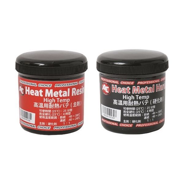 旭エンジニアリング 旭 高温耐熱型ペースト Heat Metal Paste 0875 1組 215-0141（直送品）