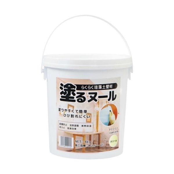トーヨーマテラン MATERAN らくらく 珪藻土壁材 塗るヌール