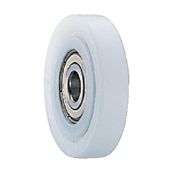 ヨコヅナ ベアリング入 ジュラコン(R)車 車のみ 40mm 平 1131 1個 849-5781（直送品）