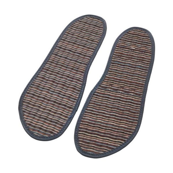 大島屋 い草インソール ガルーダ 女性L ブルー 17430 1組(2枚) 392-4195（直送品）