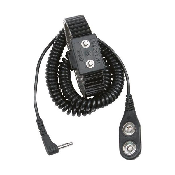 DESCO JAPAN リストストラップ M 伸縮金属バンド 09166 1個 111-9127（直送品）