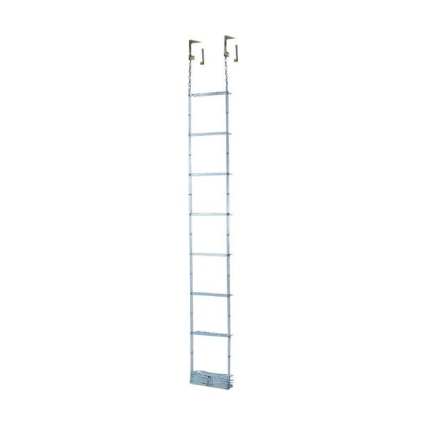 ピカコーポレイション ピカ 避難用鋼製折りたたみはしごES 4.1m ES-42 1台 542-5727（直送品）