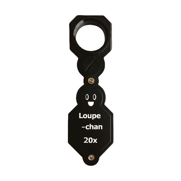 京葉光器 リーフ LEDライト付繰出しルーペ ルーペちゃん 20x CH-200 1個 197-7451（直送品）