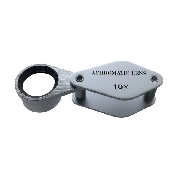 京葉光器 リーフ アクロマートルーペ 10× ALS-10 1個 249-2530（直送品）