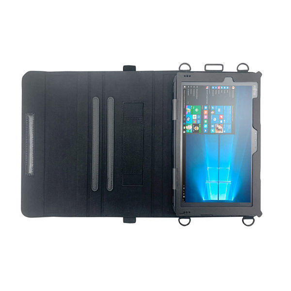 MSソリューションズ ARROWS Tab Q5011 /Q5010 合成皮革ケース ブラック MS-Q5010L01BK 1個（直送品）