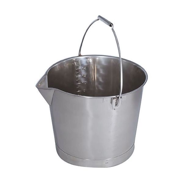 スギコ産業 スギコ 18ー8口付目盛付バケツ本体(ベース付) KOB-10LS 1個 190-0014（直送品）