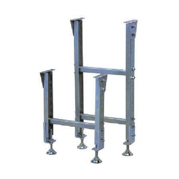 三鈴工機 三鈴 スチール製固定脚 KG型支持脚 幅240 呼寸高H650±45mm KG-2465 1台 127-3540（直送品）