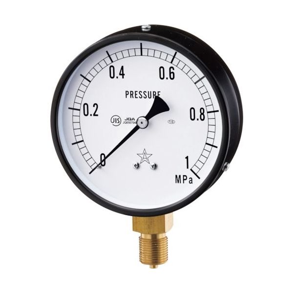 右下精器製造 右下 一般圧力計 G411-311-4MPA 1個 334-2674（直送品）