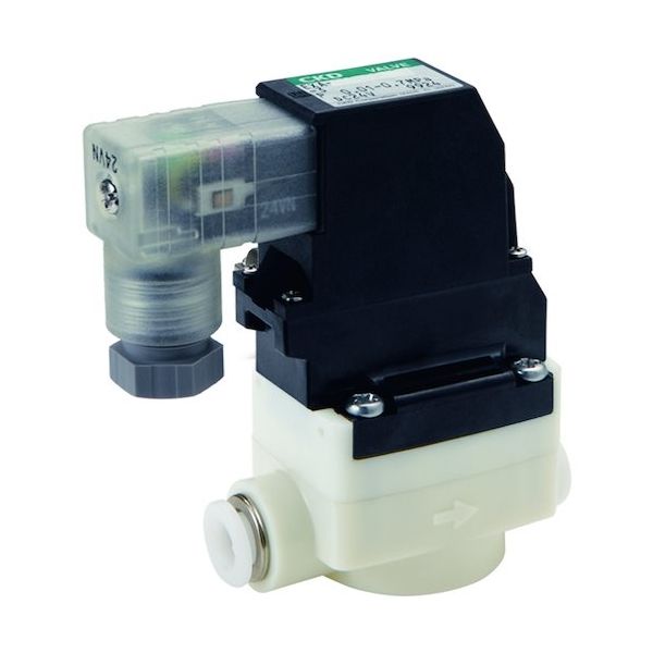 CKD 圧縮空気用パイロット式2ポート電磁弁 EXA-C10-02H-1 1個 453-5425（直送品）