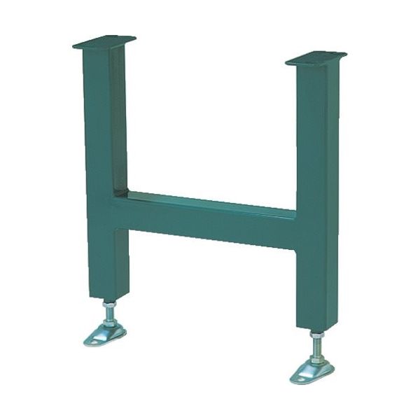 三鈴工機 三鈴 スチール製重荷重用固定脚 KH型支持脚 幅700 呼称高K400±45mm KH-7040 1台 126-8853（直送品）