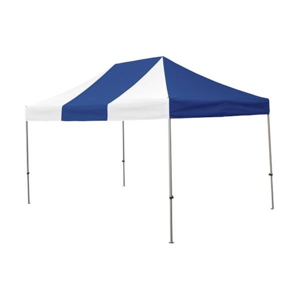 さくらコーポレーション さくら かんたんてんと 3.0m×4.5スチール&アルミ複合フレーム 青白 KA/7W-BW 1台 338-1875（直送品）