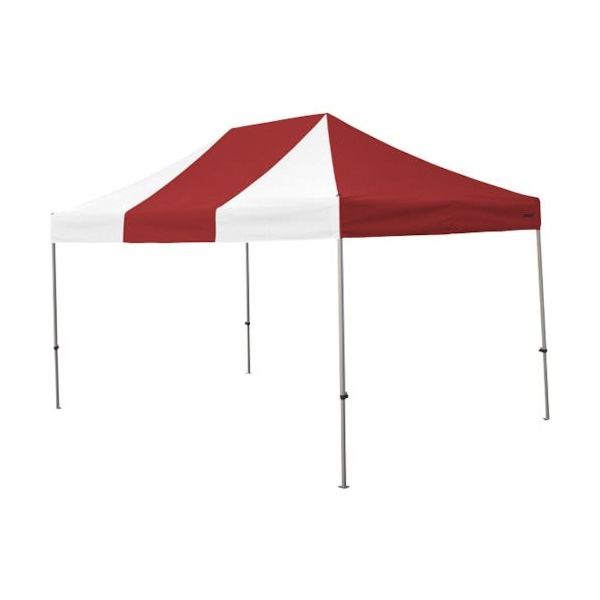 さくらコーポレーション さくら かんたんてんと 3.0m×4.5mスチール&アルミ複合フレーム 赤白 KA/7W-RW 1台（直送品）