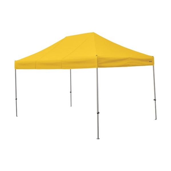 さくらコーポレーション さくら かんたんてんと 3.0m×4.5mスチール&アルミ複合フレーム 黄 KA/7W-Y 1台 338-1888（直送品）