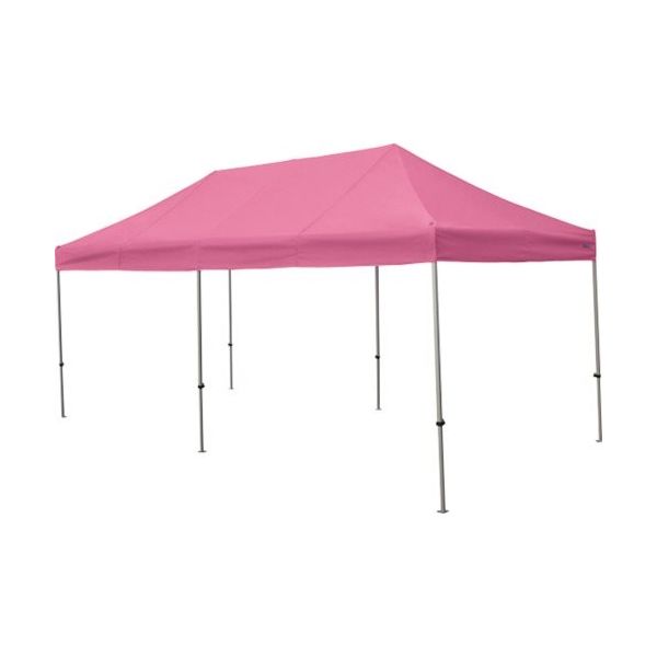 さくらコーポレーション さくら かんたんてんと 3.0m×6.0mスチール&アルミ複合フレーム ピンク KA/8W-P 1台（直送品）