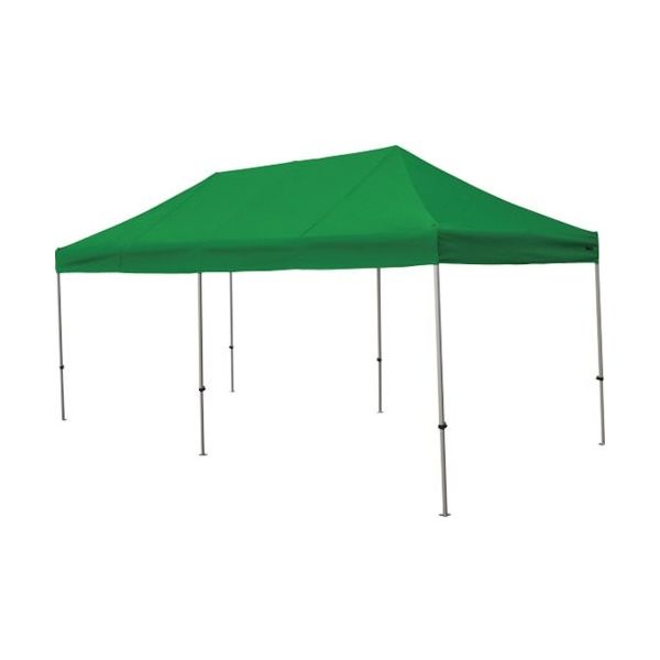 さくらコーポレーション さくら かんたんてんと 3.0m×6.0mスチール&アルミ複合フレーム 緑 KA/8W-G 1台 338-1949（直送品）