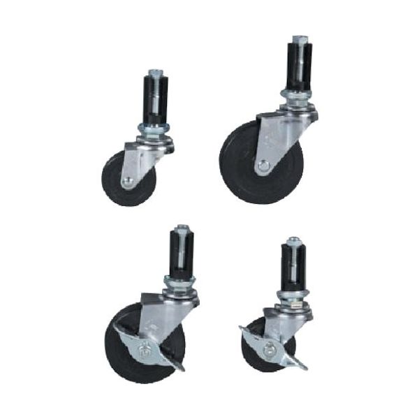 SUS 【数量1~9】φ100フレームキャスターブレーキ GFN-505 1個 127-8979（直送品）