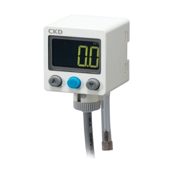 CKD デジタル表示付電子式圧力センサ PPG-D-RNV-6BM 1個 408-0056（直送品）