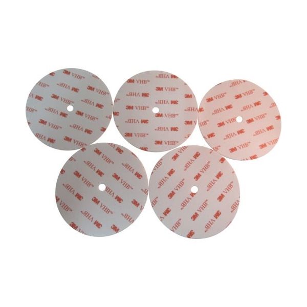 リンテック21 交換用両面接着パッド(φ100円盤用、5枚入り) LQ-23 1セット(5枚) 243-7806（直送品）