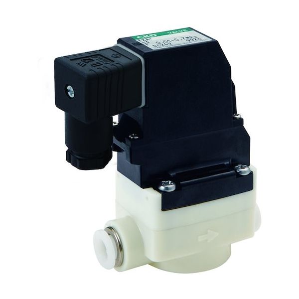 CKD 圧縮空気用パイロット式2ポート電磁弁 EXA-C10-02G-1 1個 453-5376（直送品）