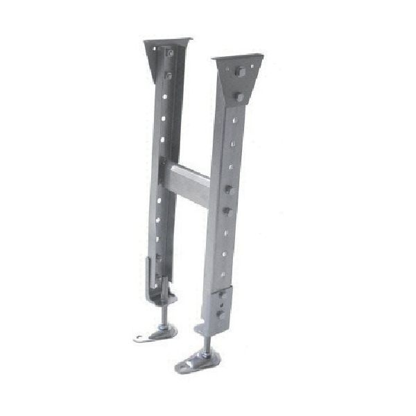 三鈴工機 三鈴 スチール製固定脚 KGM型支持脚 ミニパラ用 H1050±45mm KGM-40105(MP09) 1台 126-2534（直送品）