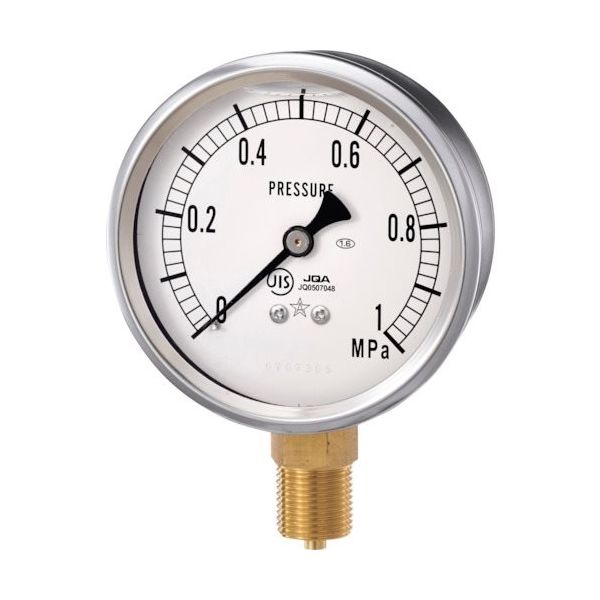 右下精器製造 右下 グリセリン入圧力計 GLT-31-0.16MPA 1個 334-1181（直送品）