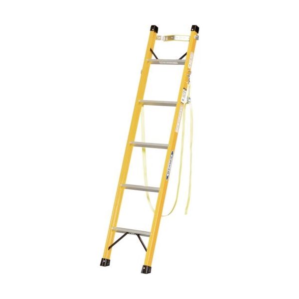 宣真工業 宣真 絶縁梯子1連梯子 E-1L24G 1台 128-8893（直送品）