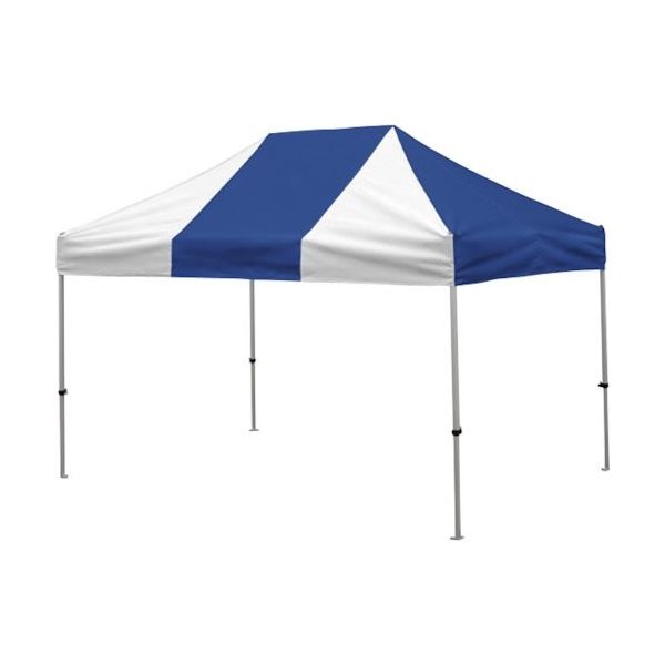 さくらコーポレーション さくら かんたんてんと 2.4m×3.6mスチール&アルミ複合フレーム 青白 KA/4W-BW 1台（直送品）