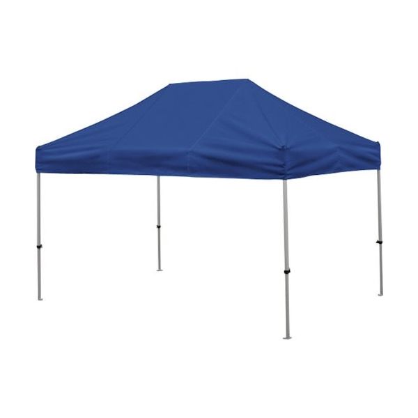 さくらコーポレーション さくら かんたんてんと 2.4m×3.6mスチール&アルミ複合フレーム 青 KA/4W-B 1台 338-1899（直送品）