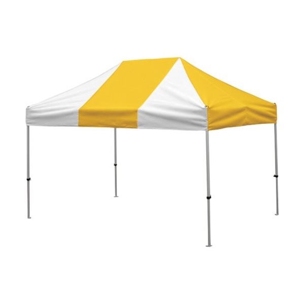 さくらコーポレーション さくら かんたんてんと 2.4m×3.6mスチール&アルミ複合フレーム 黄白 KA/4W-YW 1台（直送品）