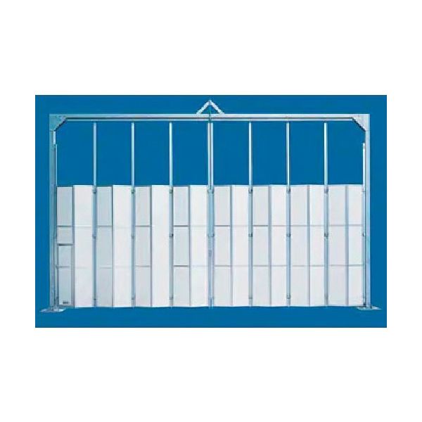 ゲート工業 門型パネルゲート 高さ4.5mX間口9.0m 全面パネル KG4-3P-90 1台 378-2113（直送品）