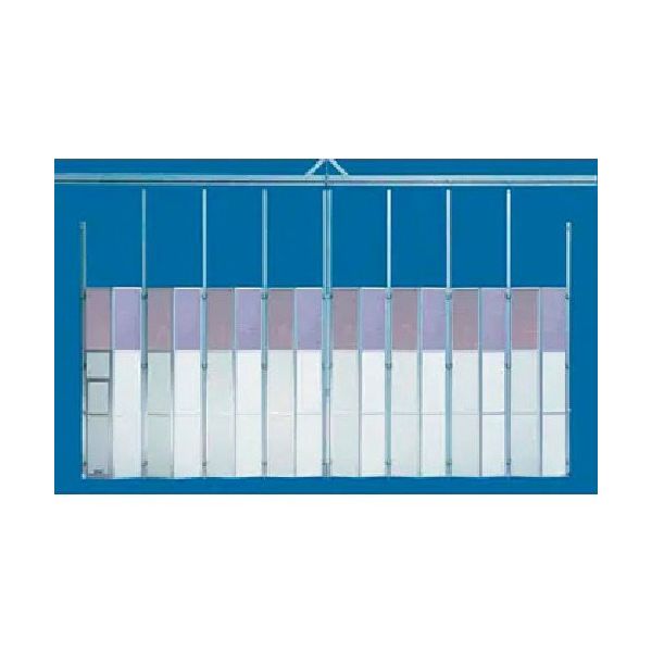 ゲート工業 基礎不要パネルゲート 高さ4.5mX間口10.8m 上部メッシュパネル EG-3T-108 1台 378-0579（直送品）