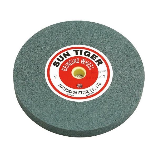松永トイシ GC平型研削砥石サンタイガー 120H 150×16×12.7 0800027 1枚 204-6334（直送品）