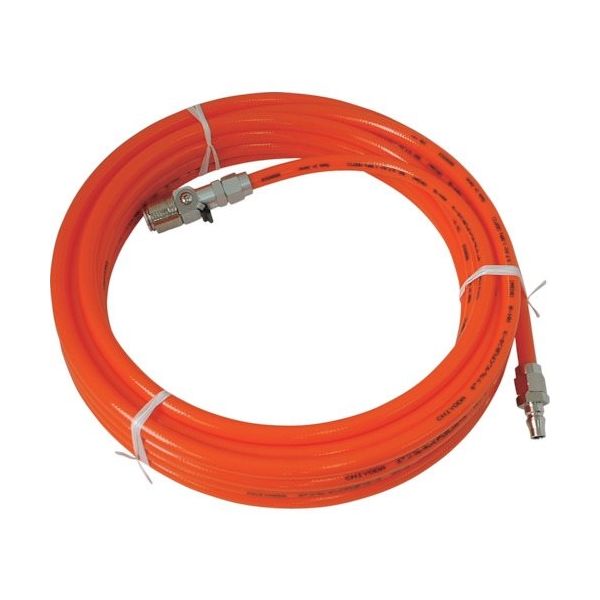 千代田通商 チヨダ ブレードホースカップリングセット MFX付オレンジ 8×12 20m AH-8-20-MFX 1本 342-0015（直送品）