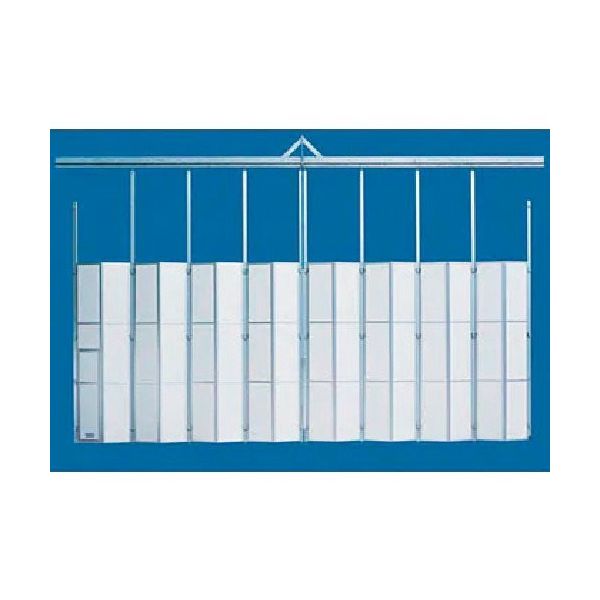 ゲート工業 基礎不要パネルゲート 高さ4.5mX間口11.7m 全面パネル EG-3P-117 1台 378-2150（直送品）