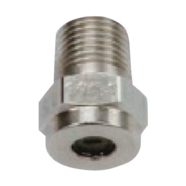 いけうち 超高圧均等扇形ノズル DSPシリーズ ステンレス鋼303製 1/8オス 15° 18MDSP1596S303 1個（直送品）