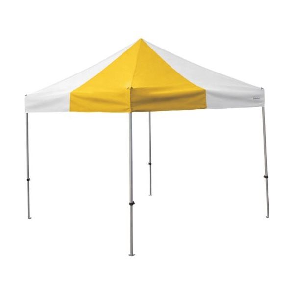 さくらコーポレーション さくら かんたんてんと 3.0m×3.0mオールアルミフレーム 黄白 KA/6WA-YW 1台 338-1336（直送品）