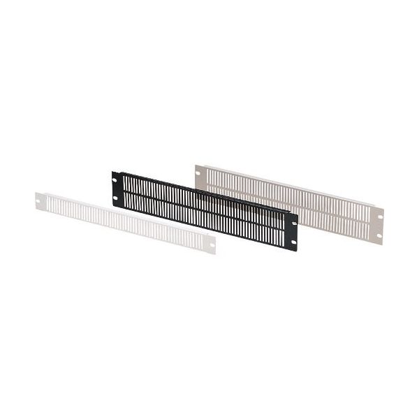 タカチ電機工業 タカチ EIA放熱穴付ラックパネル ペールホワイト KPY-44W 1枚 196-2324（直送品）