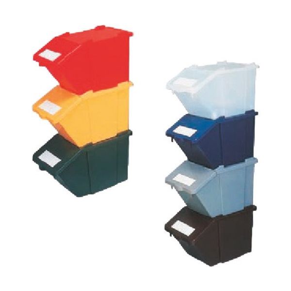 東京硝子器械 TGK 分別カラーボックス SAX45 半透明 221-56-97-50 1個 189-4518（直送品）