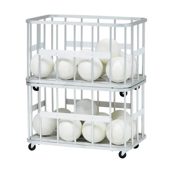 トーエイライト アルミスタッキング一体型カゴ B3731 1個 362-2904（直送品）