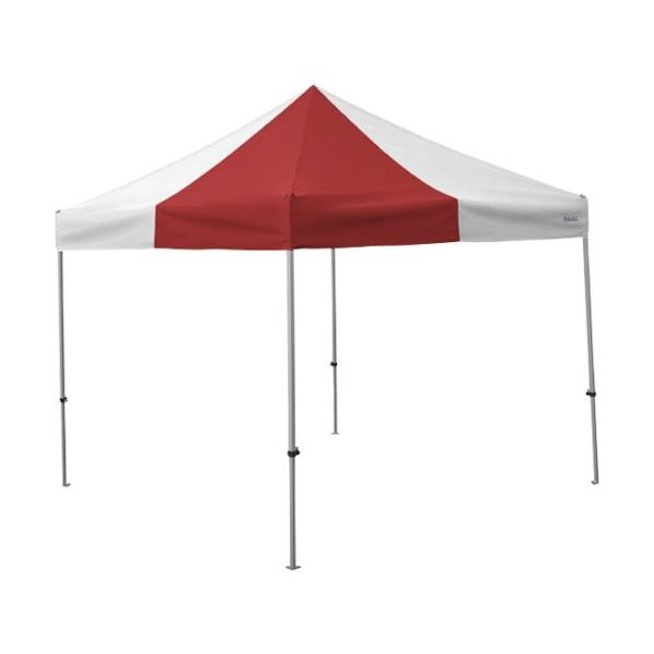 さくらコーポレーション さくら かんたんてんと 3.0m×3.0mオールアルミフレーム 赤白 KA/6WA-RW 1台 338-1948（直送品）