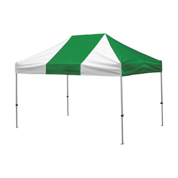 さくらコーポレーション さくら かんたんてんと 2.4m×3.6mオールアルミフレーム 緑白 KA/4WA-GW 1台 338-2457（直送品）