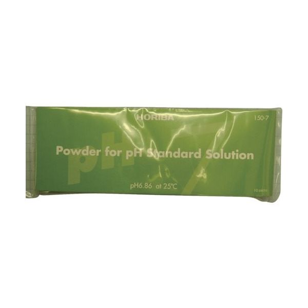 堀場製作所 堀場 pH標準液用粉末 150ー7 (10袋入) 3200043620 1パック(10袋) 838-2955（直送品）