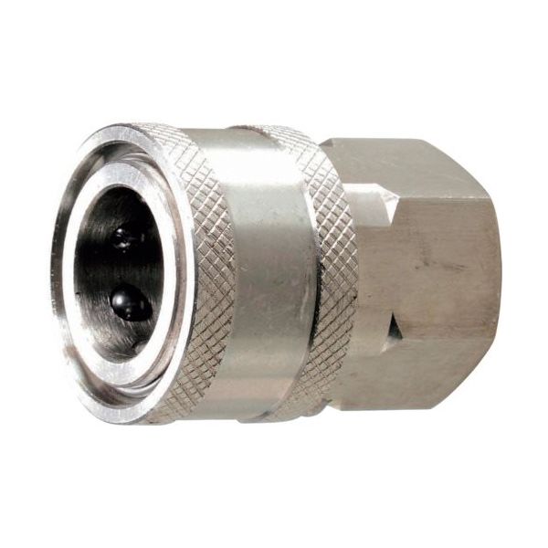 スーパー工業 ワンタッチカプラー SUS メス×メスネジ 1/2 04000068A 1個 136-6800（直送品）