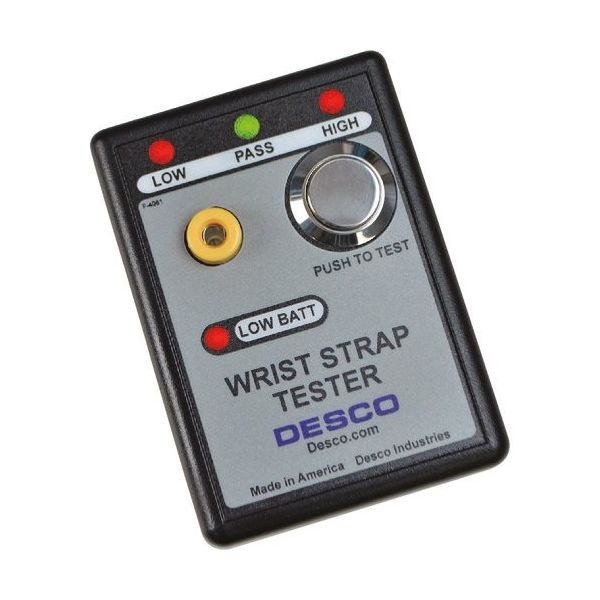 DESCO JAPAN チェッカー リストストラップ用 9V電池使用 19240 1台 111-2710（直送品）