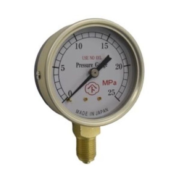 ヤマト産業 YAMATO 溶断用圧力計 GBー1ー25MPa GB125 1台 158-3750（直送品）