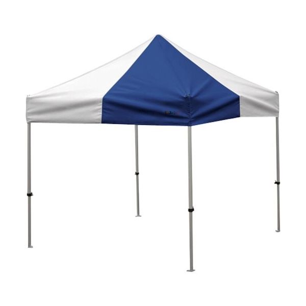 さくらコーポレーション さくら かんたんてんと 2.4m×2.4mオールアルミフレーム 青白 KA/3WA-BW 1台 336-0299（直送品）