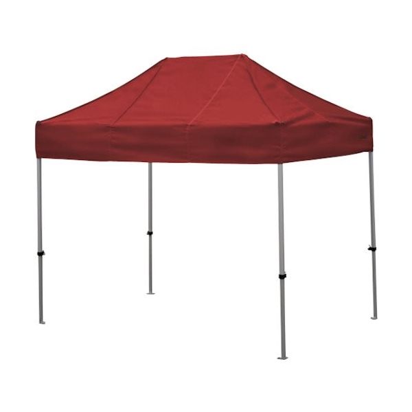 さくらコーポレーション さくら かんたんてんと 1.8m×2.7mスチール&アルミ複合フレーム 赤 KA/1.5W-R 1台（直送品）