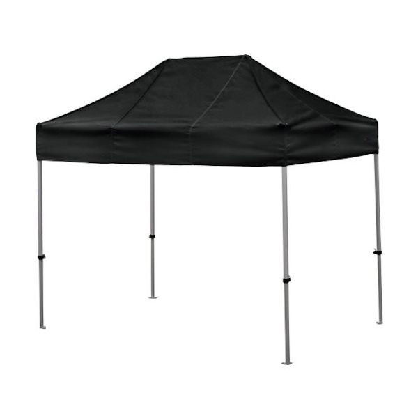 さくらコーポレーション さくら かんたんてんと 1.8m×2.7mスチール&アルミ複合フレーム 黒 KA/1.5W-BK 1台（直送品）