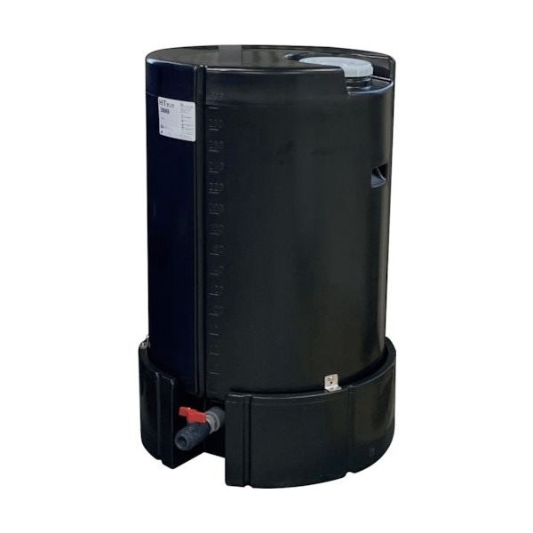 スイコー 丸型密閉 黒色 HT